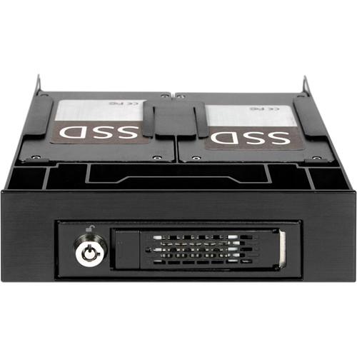 Icy Dock FLEX-FIT Trio 2 x 2.5" HDD SSD to 5.25" Bracket 3.5" Bay