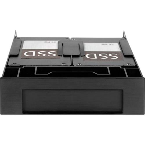 Icy Dock FLEX-FIT Trio 2 x 2.5" HDD SSD to 5.25" Bracket 3.5" Bay