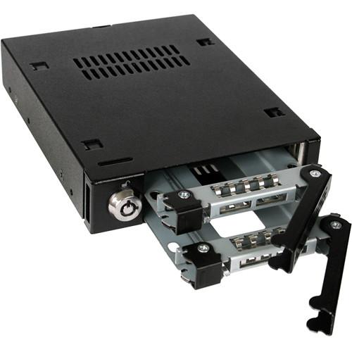 Icy Dock ToughArmor 2 x 2.5" SATA Mobile Rack for 3.5" Drive Bay