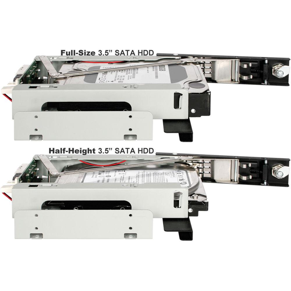 Icy Dock TurboSwap MB171SP-B Tray-Less 3.5" SATA Hard Drive Mobile Rack