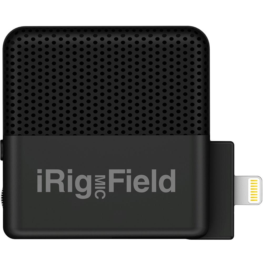 IK Multimedia iRig Mic Field- Stereo Digital Field Recording iOS Microphone