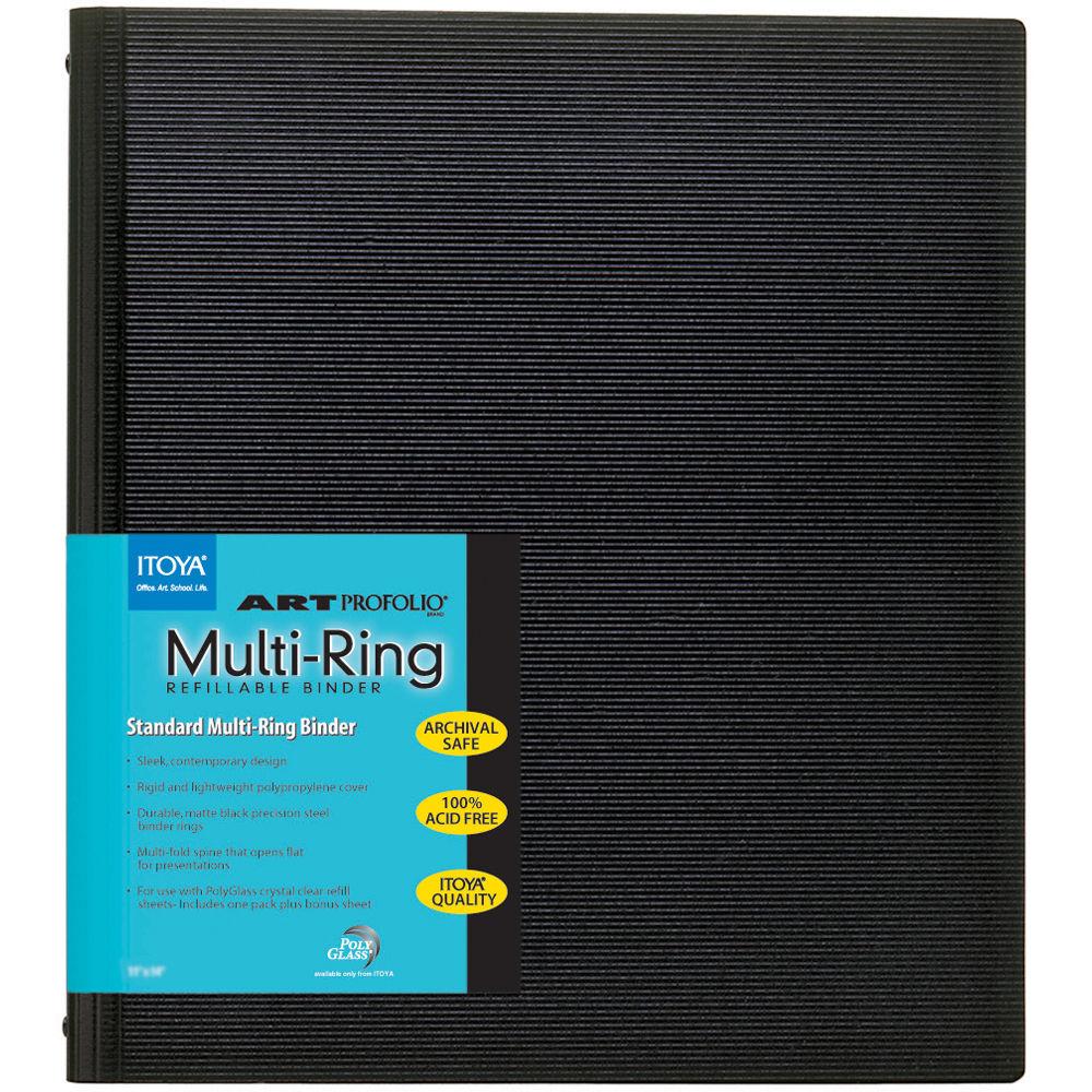 Itoya Art Portfolio Multi-Ring Refillable Binder