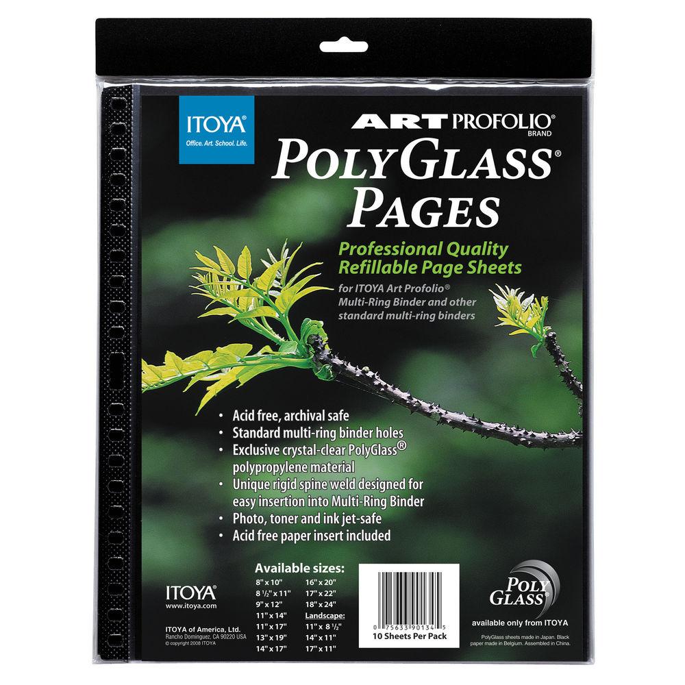Itoya Art Profolio PolyGlass Pages