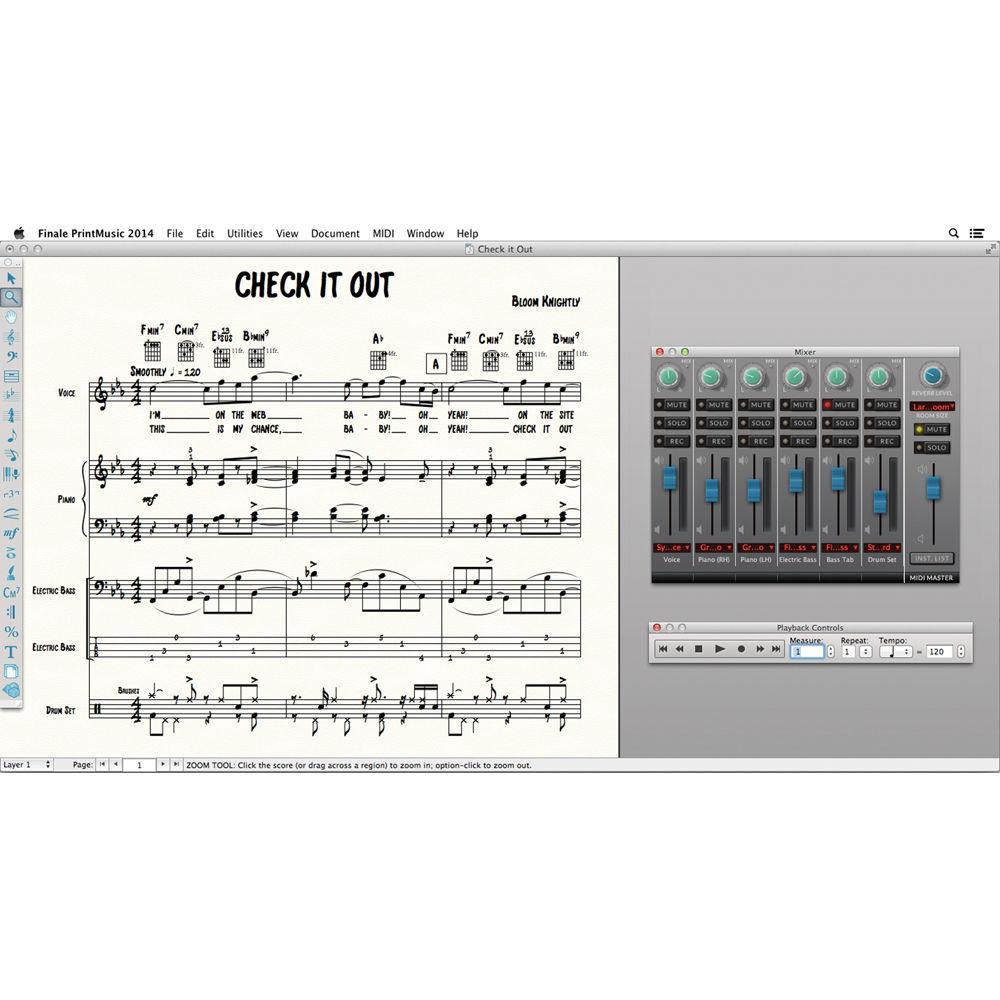 MakeMusic Finale PrintMusic - Notation and Composition Software