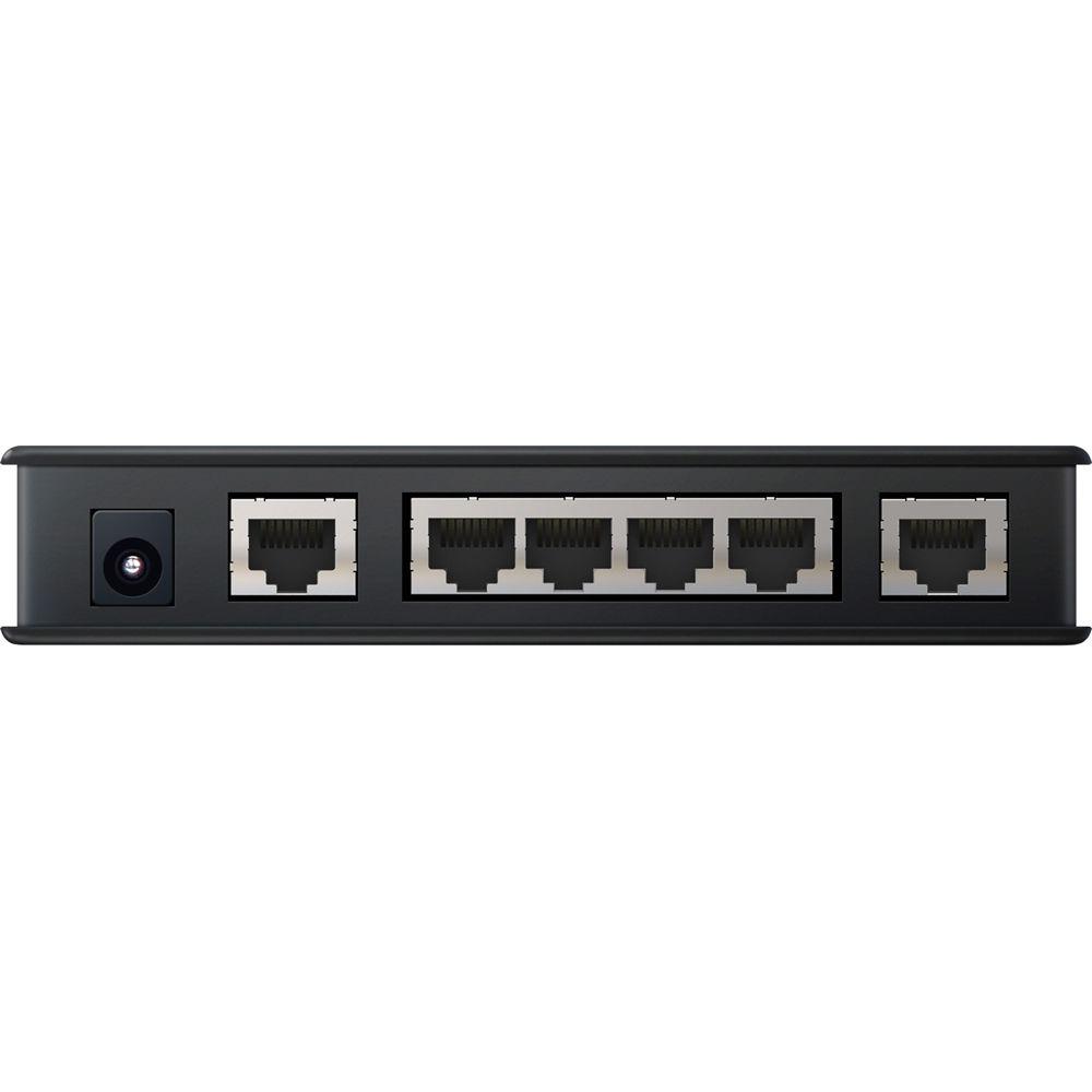 MOTU AVB Switch - Five-Port AVB Ethernet Switch
