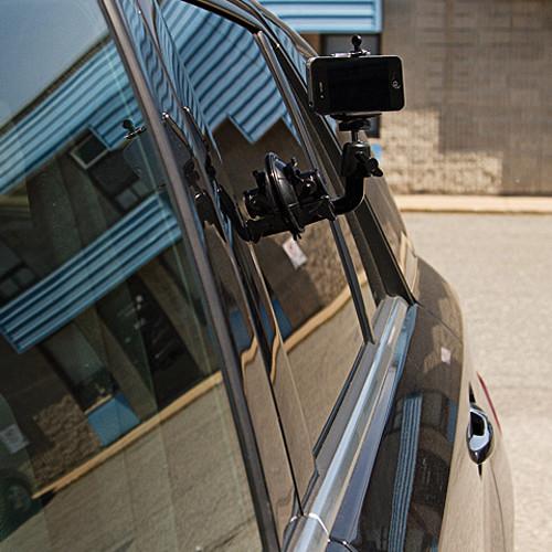 SHILL Suction Cup Mount with Smartphone and GoPro Adapters
