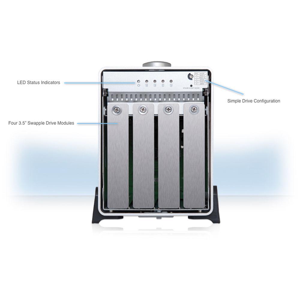 Sonnet Fusion DE400QR Quad Interface Multi-Drive Desktop SATA Storage