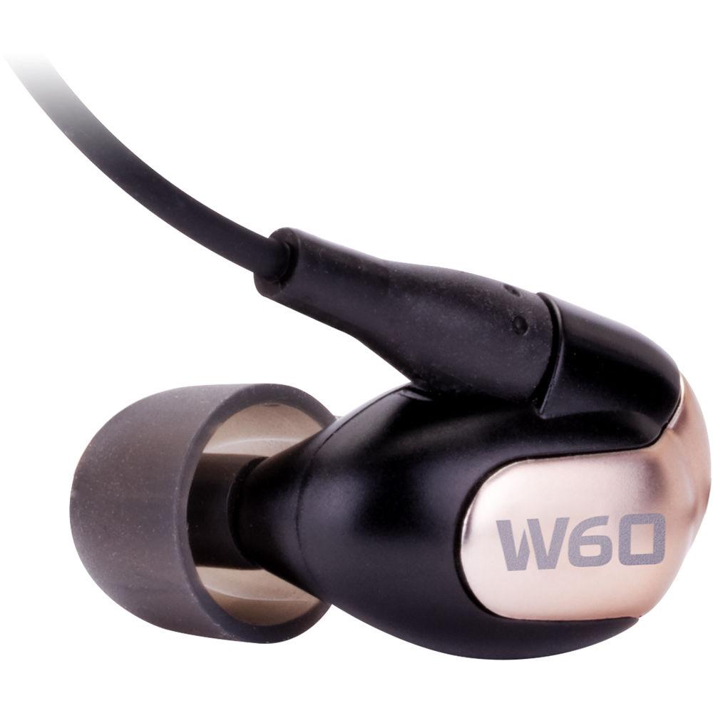 Westone W60 Six-Driver True-Fit Earphones with MMCX Audio and MFi Cables