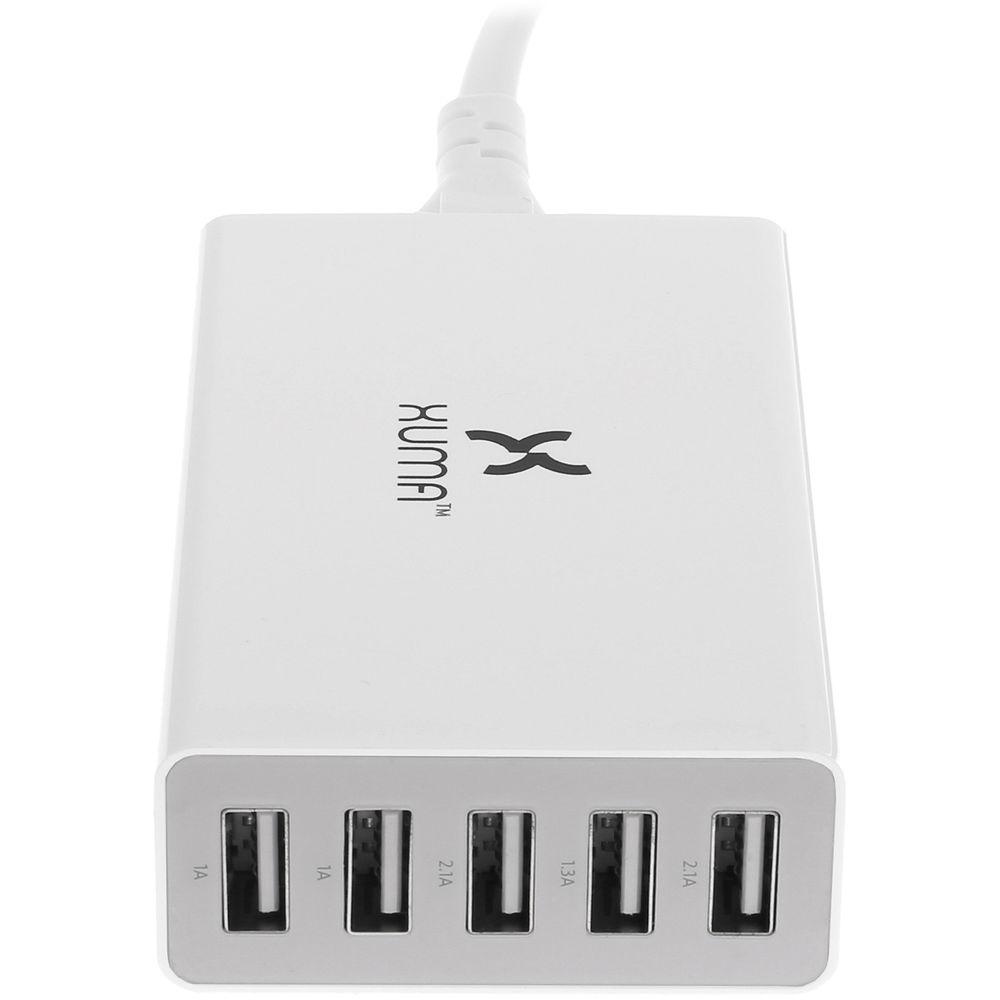 Xuma 5-Port USB Desktop Charger
