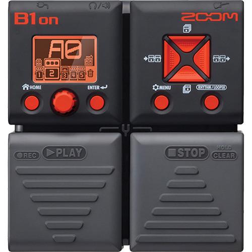 Zoom B1on Multi-Effects Bass Pedal