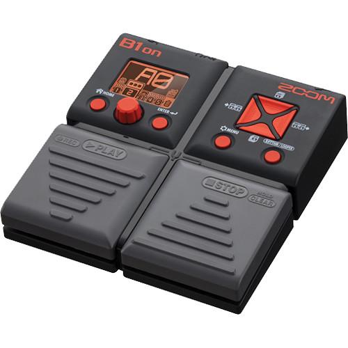 Zoom B1on Multi-Effects Bass Pedal