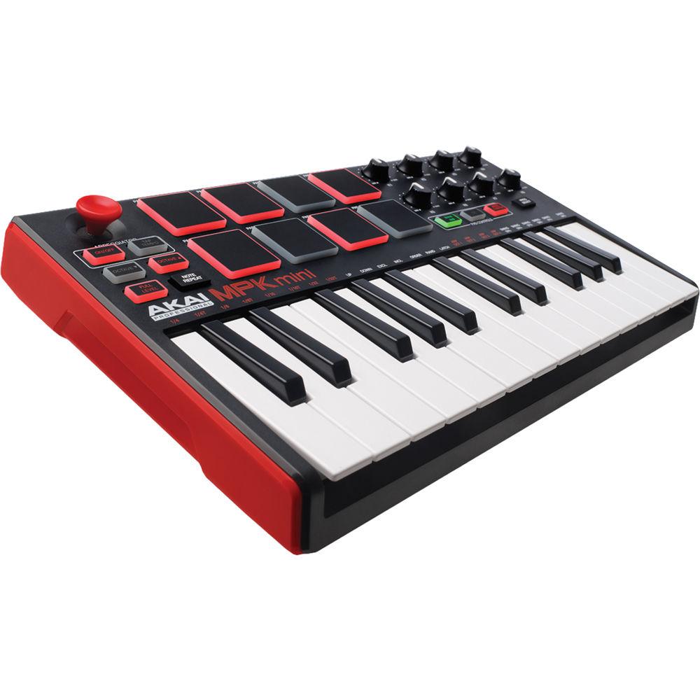 Akai Professional MPK mini MKII - Compact Keyboard and Pad Controller