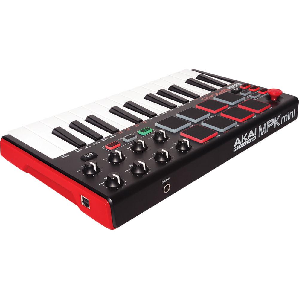 Akai Professional MPK mini MKII - Compact Keyboard and Pad Controller