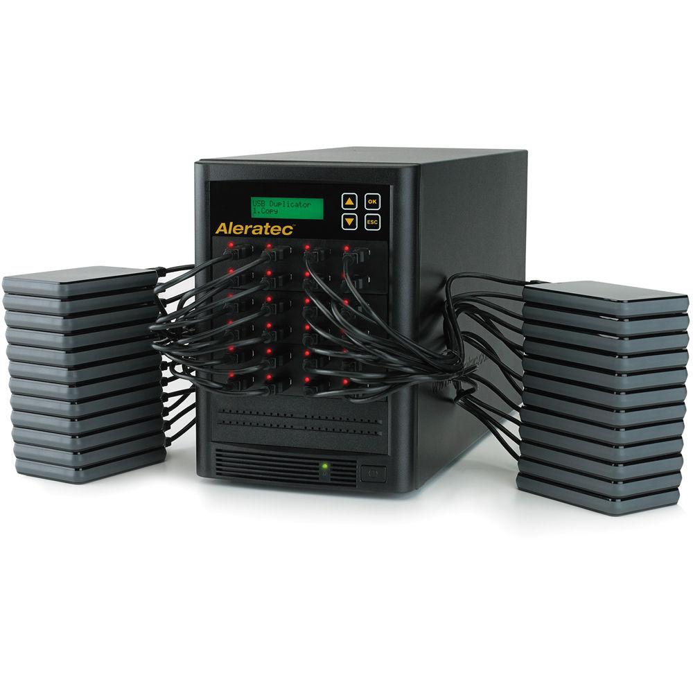 Aleratec 1:23 USB Flash Drive & 2.5" HDD SSD Copy Tower