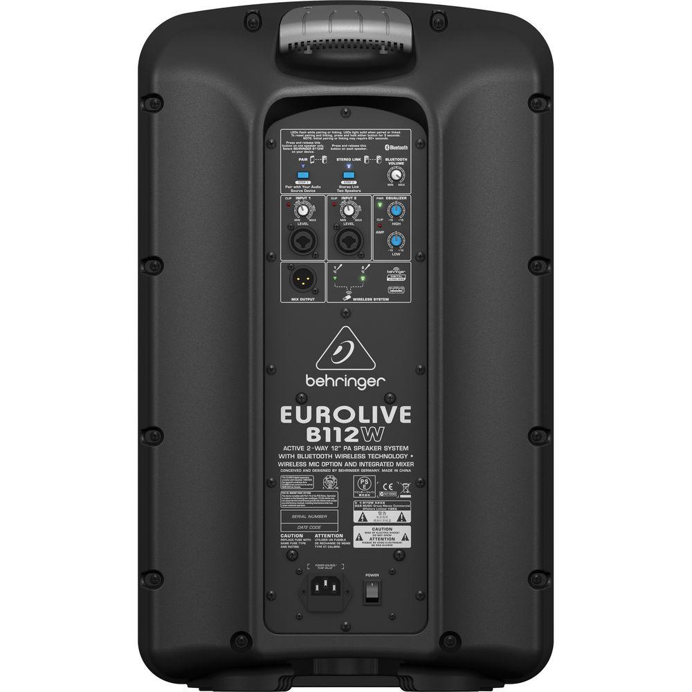Behringer EUROLIVE B112W 12" Powered PA System