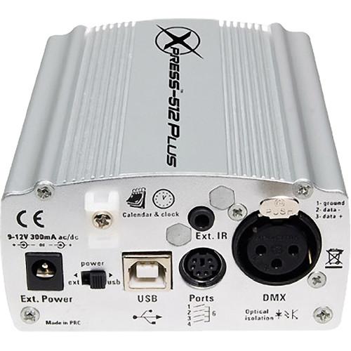 CHAUVET DJ Xpress 512 Plus DMX-512 USB Interface