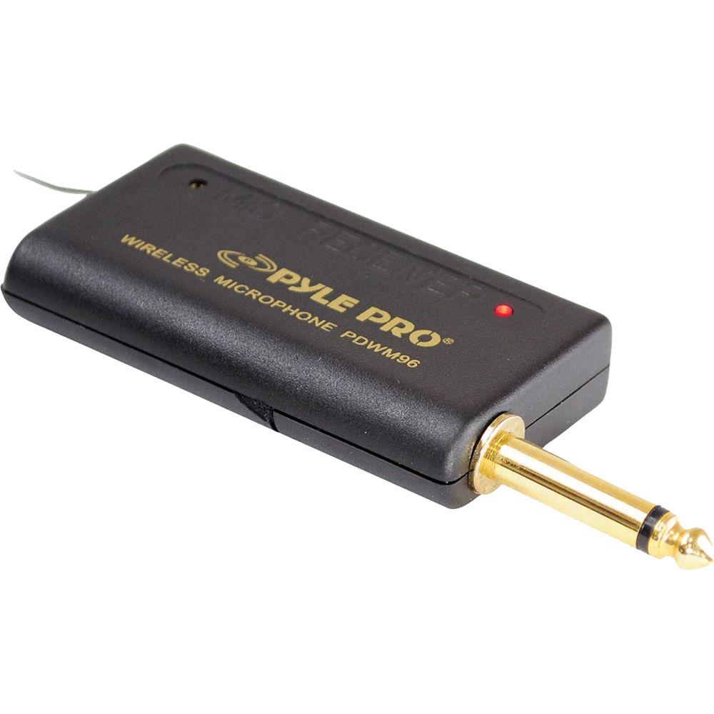 Pyle Pro PDWM96 Lavalier Wireless Microphone System