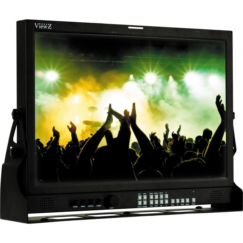 ViewZ VZ-240PM-P 24" 3G-SDI & 8-Bit Video Production Monitor
