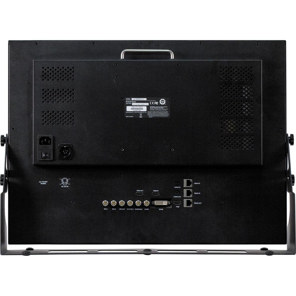 ViewZ VZ-240PM-P 24" 3G-SDI & 8-Bit Video Production Monitor