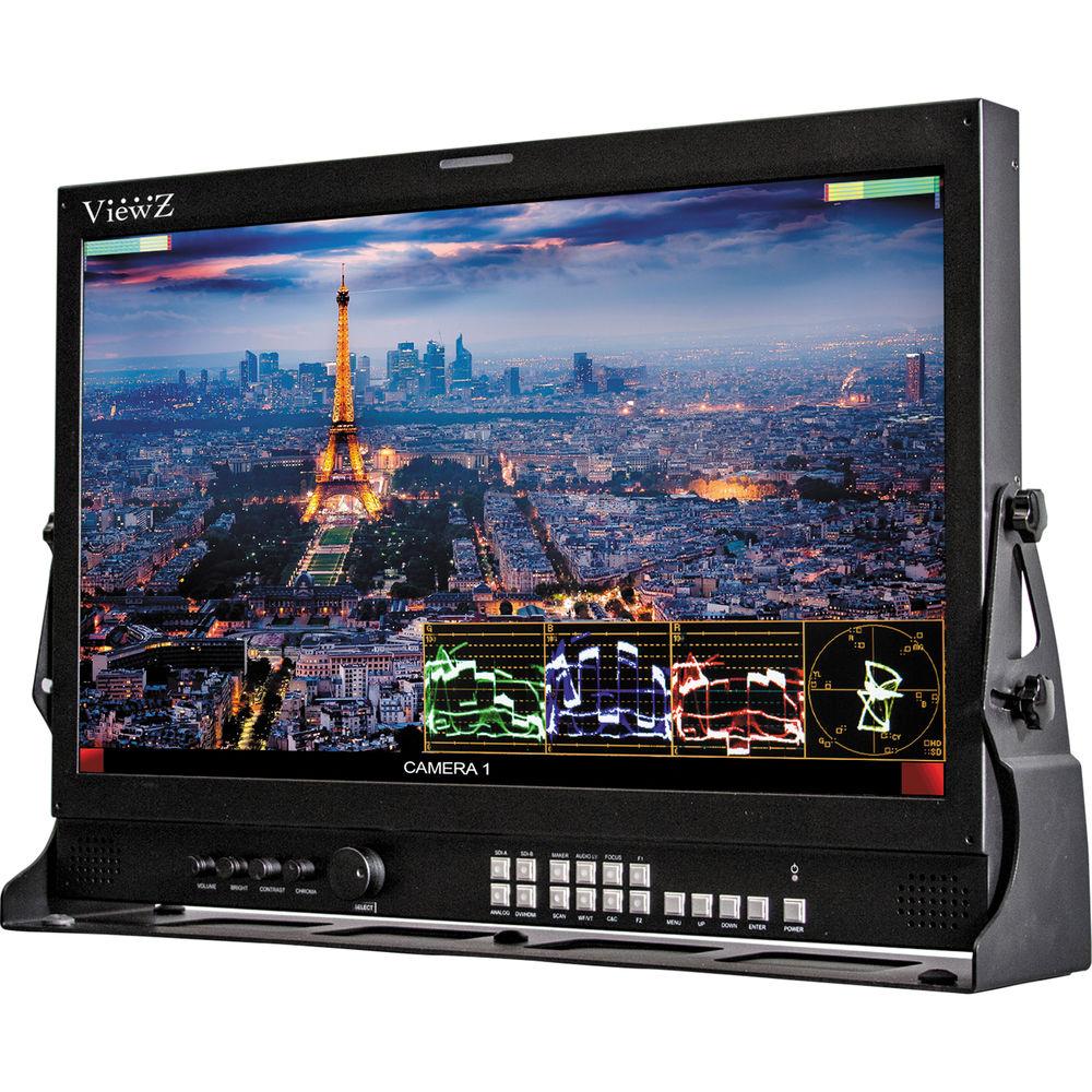 ViewZ VZ-240PM-PL 24" 3G-SDI, 3D LUT & 10-Bit Video Production Monitor