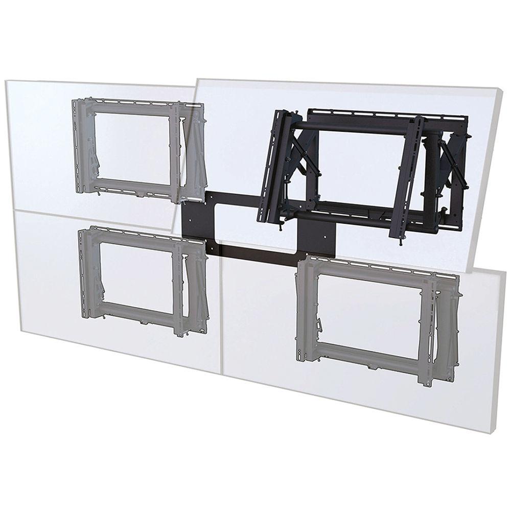 ViewZ VZ-XM55 Spring-Loaded Scissor Wall Mount for Flat Panel Displays