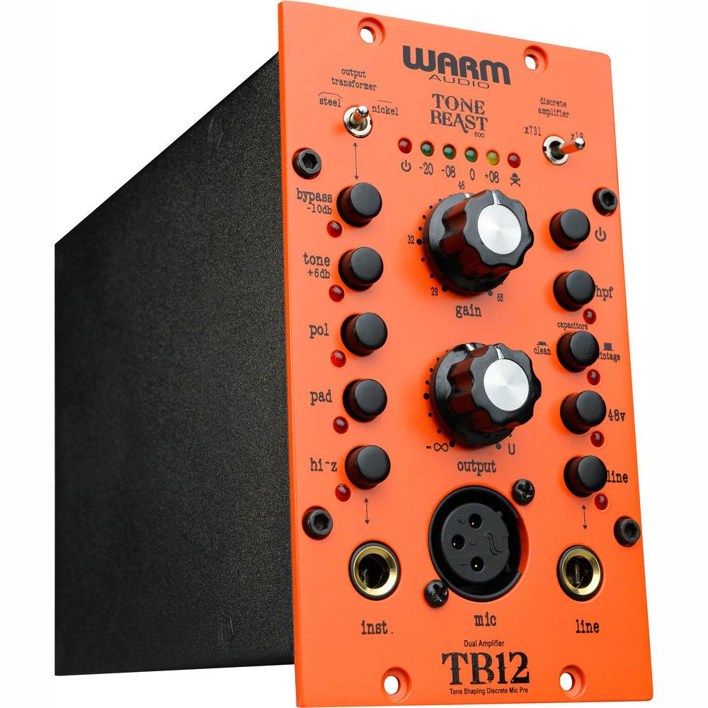 Warm Audio TB12 500 - Tone Beast Microphone Preamplifier for 500 Series Rack