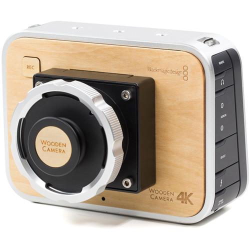 Wooden Camera Blackmagic Production Camera 4K Modification to RED Epic Scarlet Mount with PL Mount Adapter