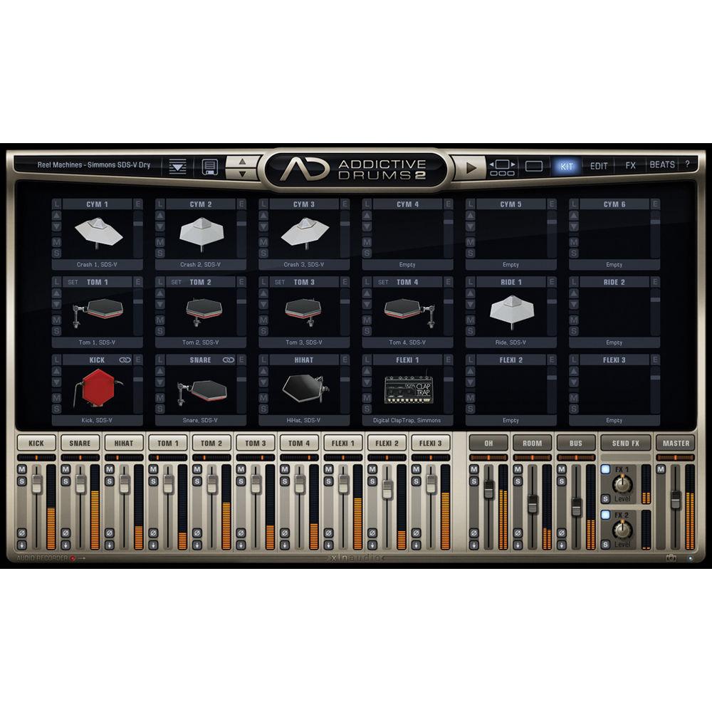XLN Audio Reel Machines AD2 ADPAK - Virtual Drum Kit