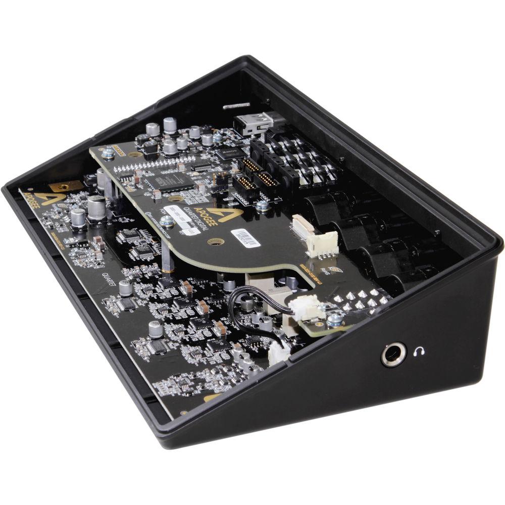 Apogee Electronics Quartet USB 2.0 Audio Interface for Mac, iOS & Windows 10 with Lightning Connector Cable