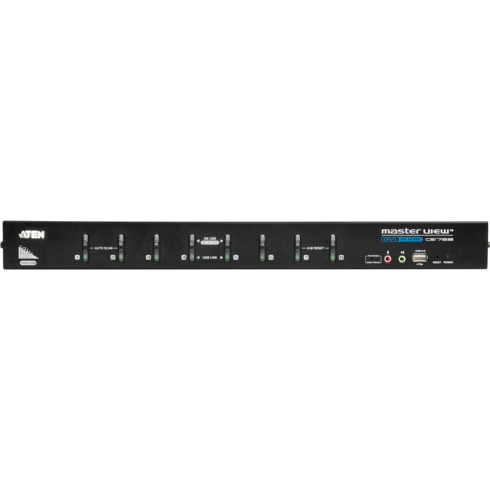 ATEN CS1768 8-Port USB DVI KVM Switch