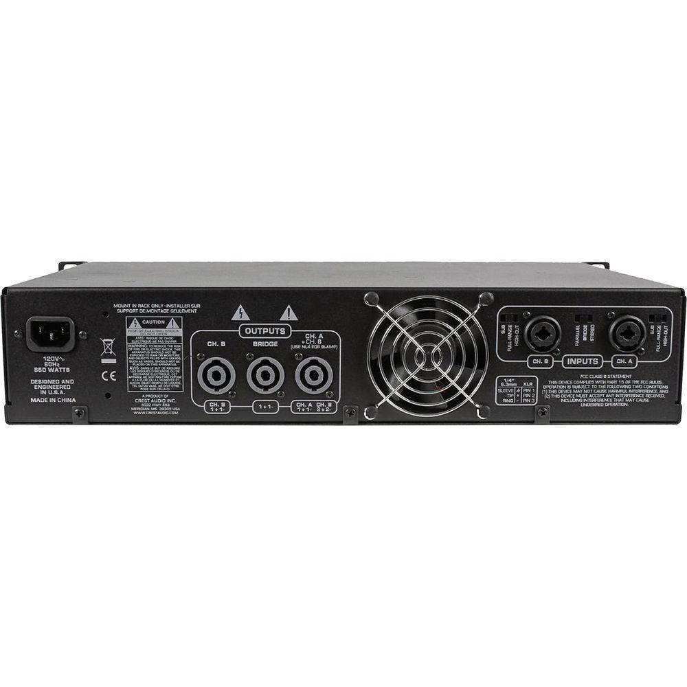 Crest Audio Pro-LITE 2.0 Professional Power Amplifier