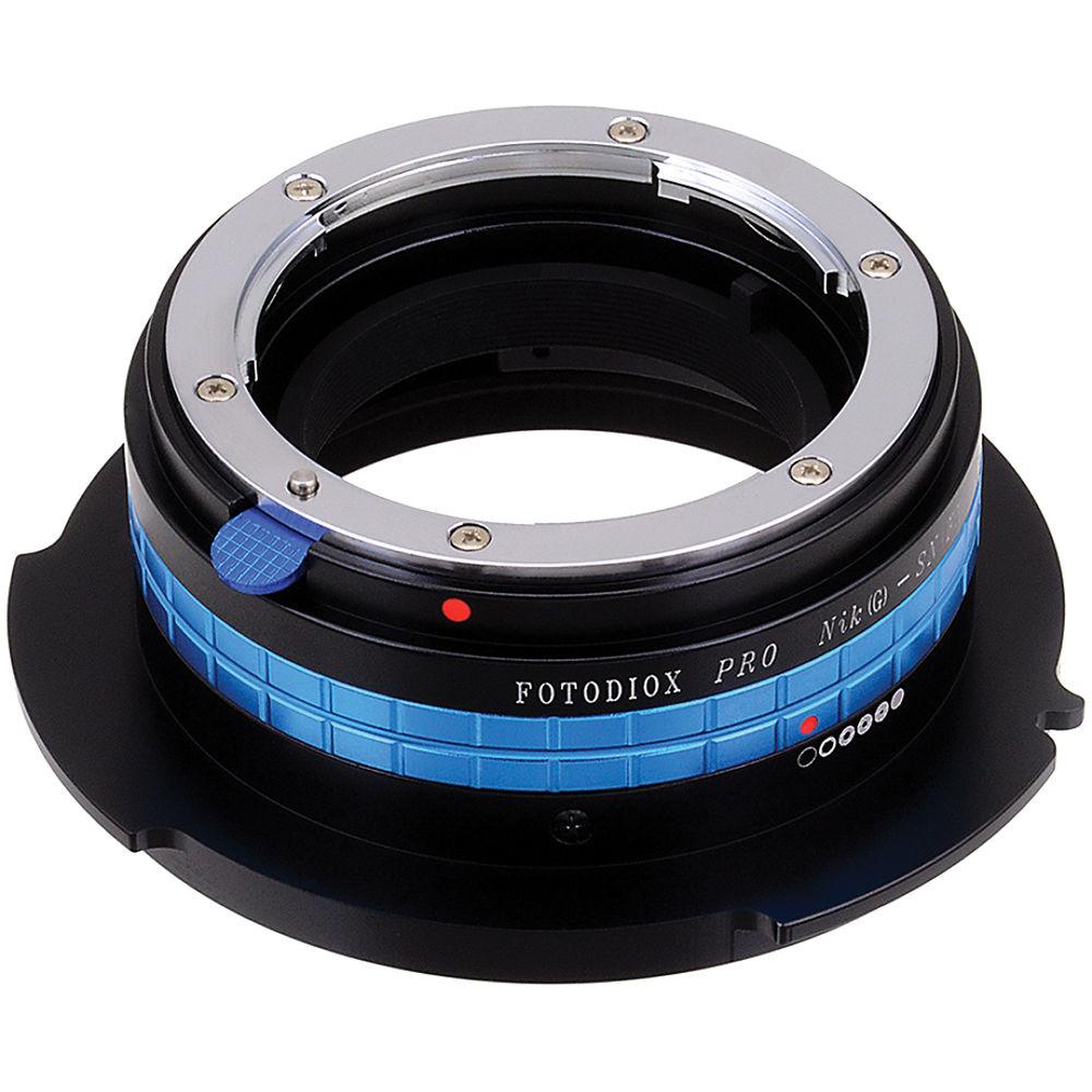 FotodioX Pro Lens Mount Adapter Nikon F, G DX to Sony FZ Mount