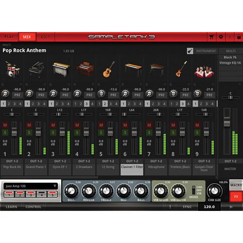 IK Multimedia SampleTank 3 Sample-Based Virtual Instrument