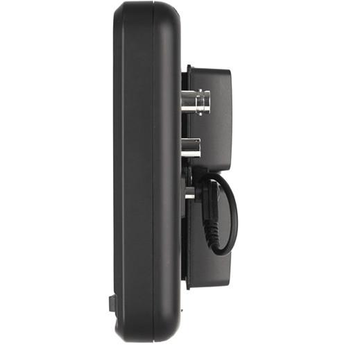 Marshall Electronics M-CT710 7" Portable Camera-Top High Resolution Monitor with Canon LP-E6 Plate Battery Charger