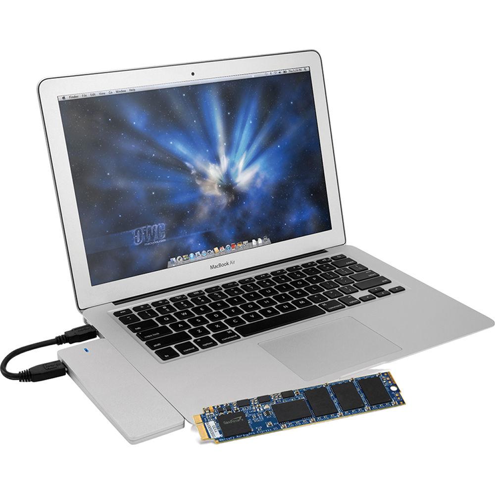 OWC Other World Computing 120GB Aura SSD & Envoy Upgrade Kit for MacBook Air 2010-11 Edition