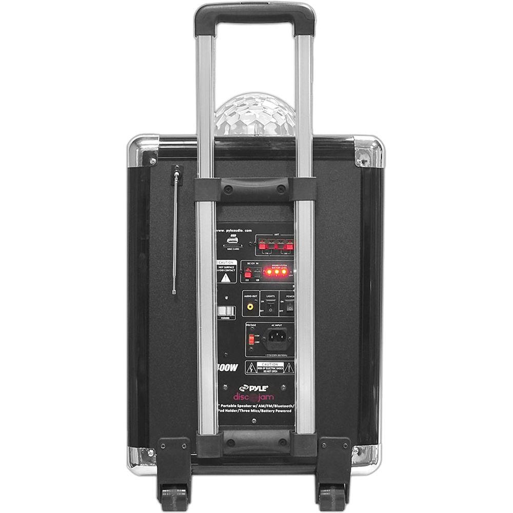 Pyle Pro PCMX280B 10" 400 Watt Disco Jam Portable PA Speaker