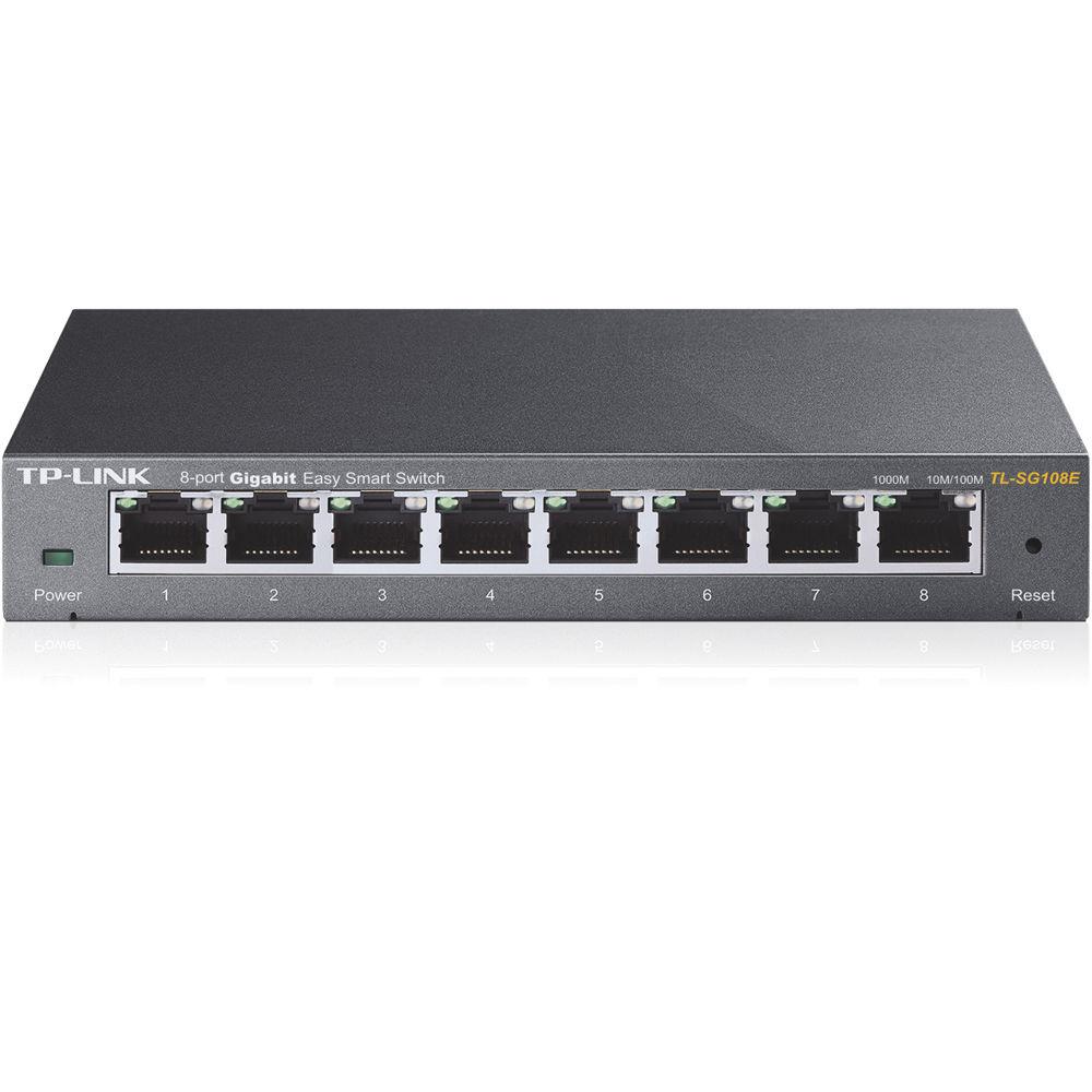TP-Link TL-SG108E 8-Port Gigabit Easy Smart Switch