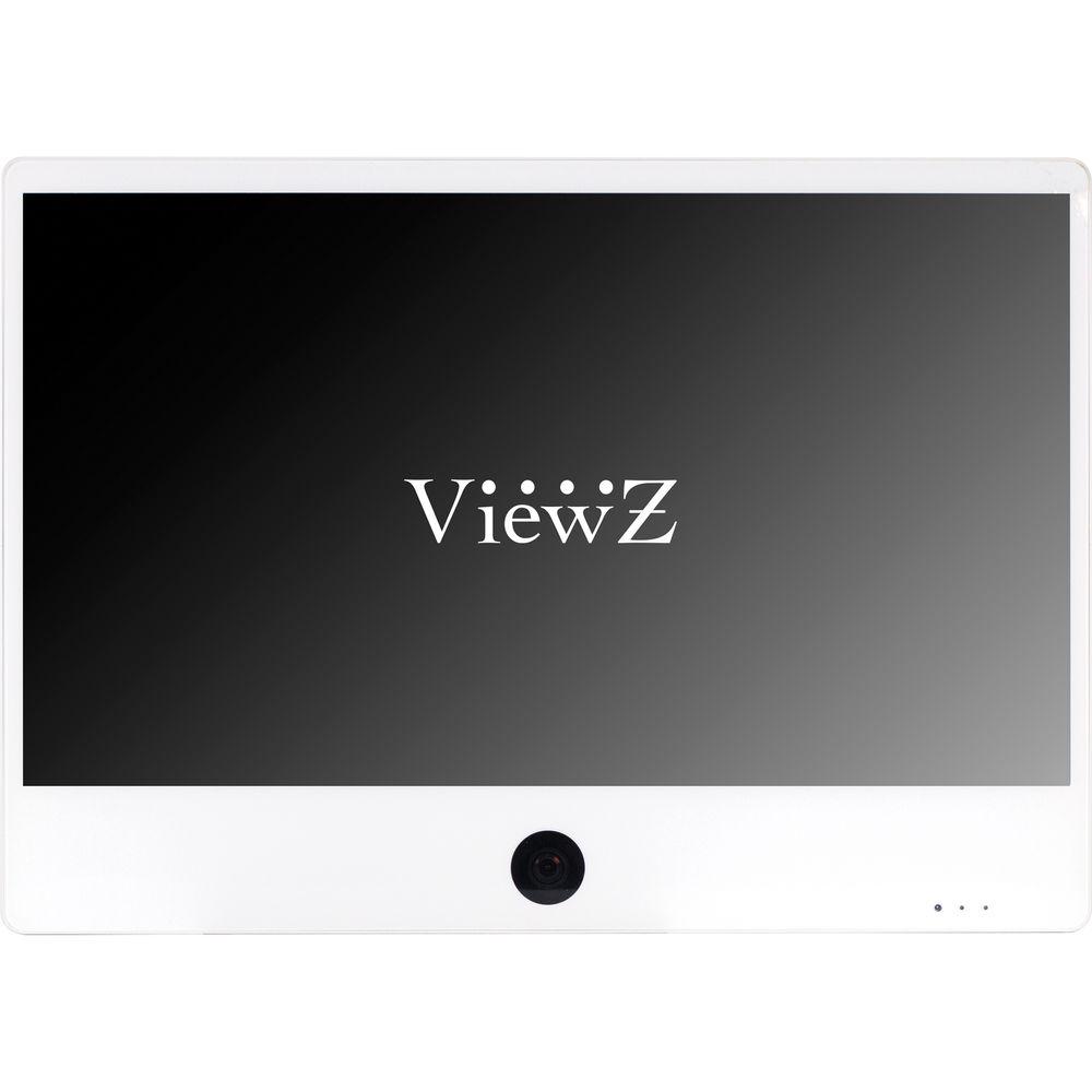 ViewZ VZ-PVM-Z2W3 23" Full HD Widescreen LED Backlit Monitor with Built-In 1.3MP Camera