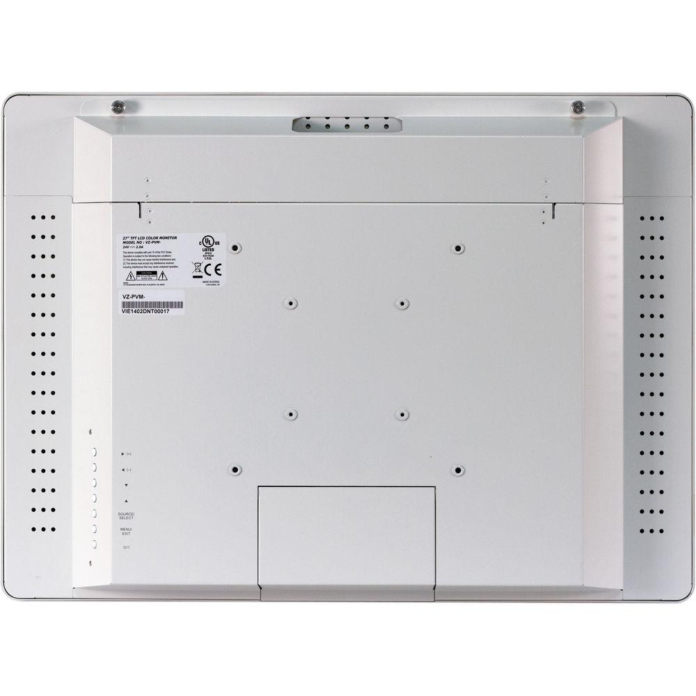 ViewZ VZ-PVM-Z3W3 27" Full HD Widescreen LED Backlit Monitor with Built-In 1.3MP Camera