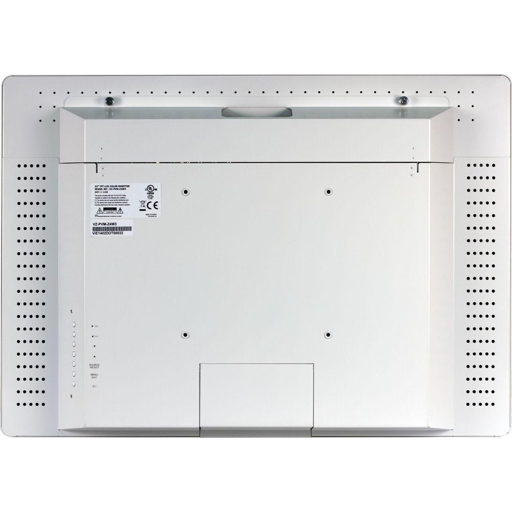 ViewZ VZ-PVM-Z4W3 32" Full HD Widescreen LED Backlit Monitor with Built-In 1.3MP Camera