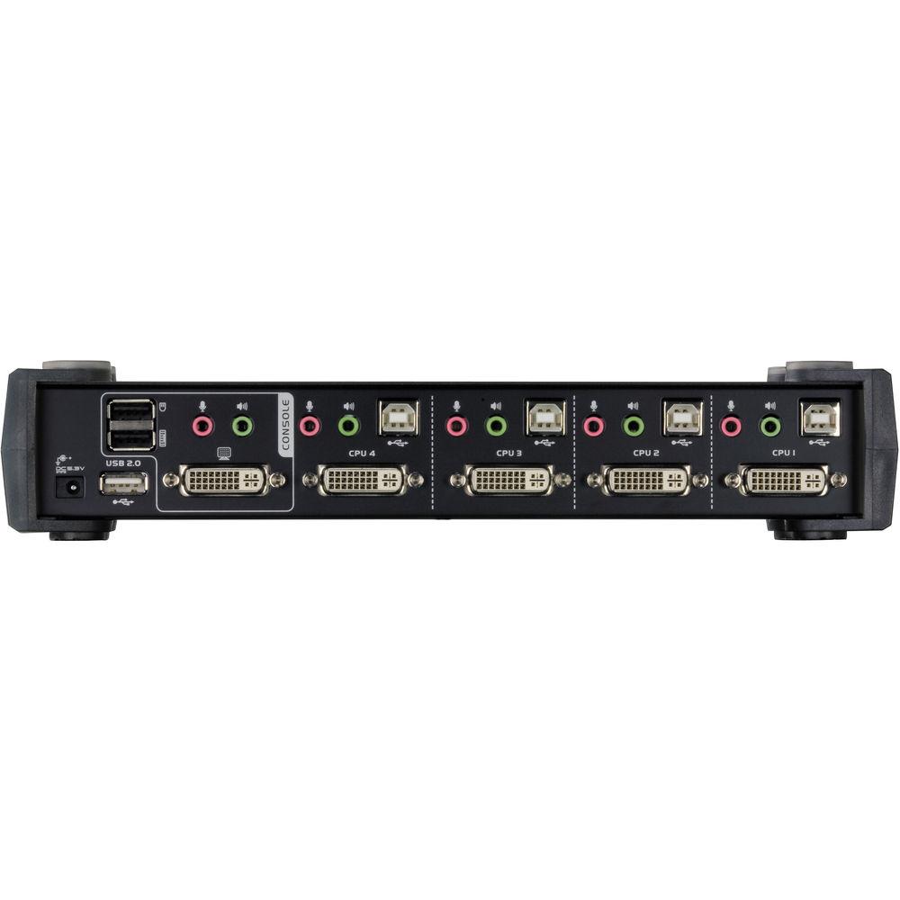 ATEN CubiQ CS1764A USB 2.0 DVI KVMP Switch