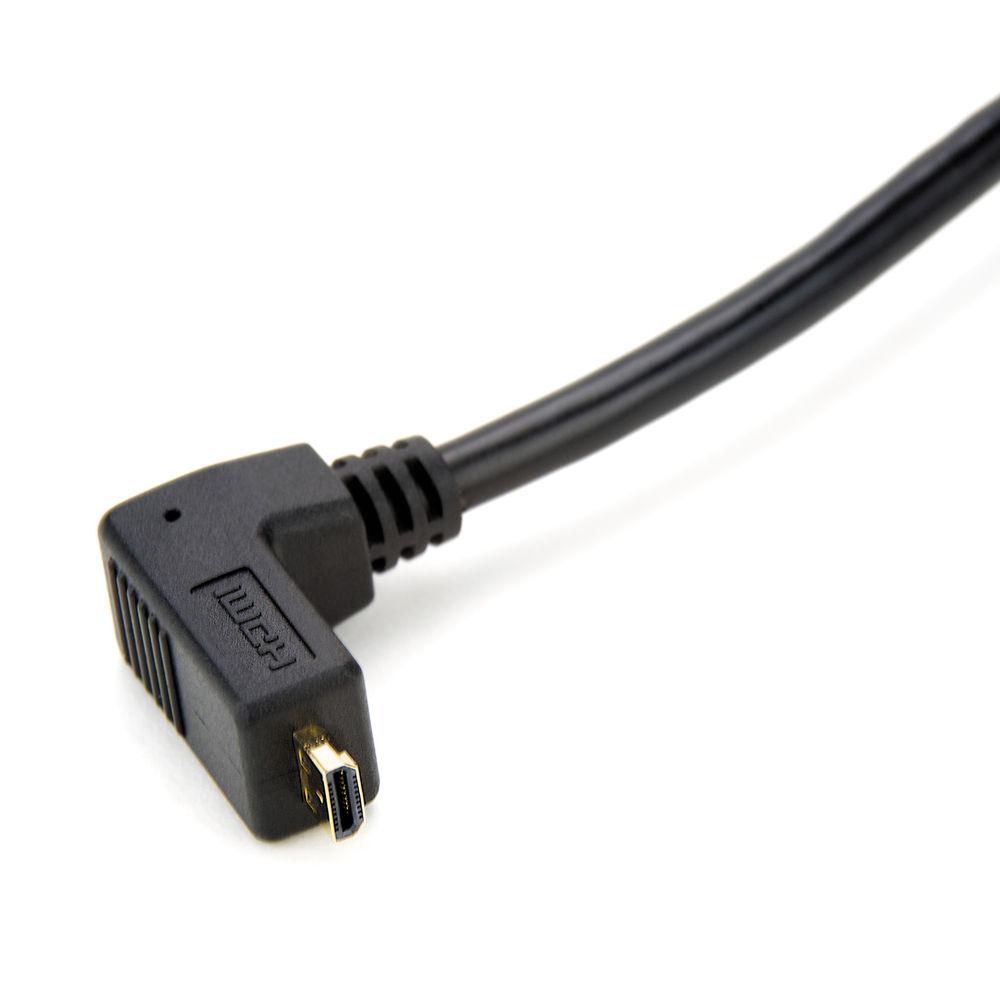 Atomos Right-Angle Micro to Micro HDMI Coiled Cable