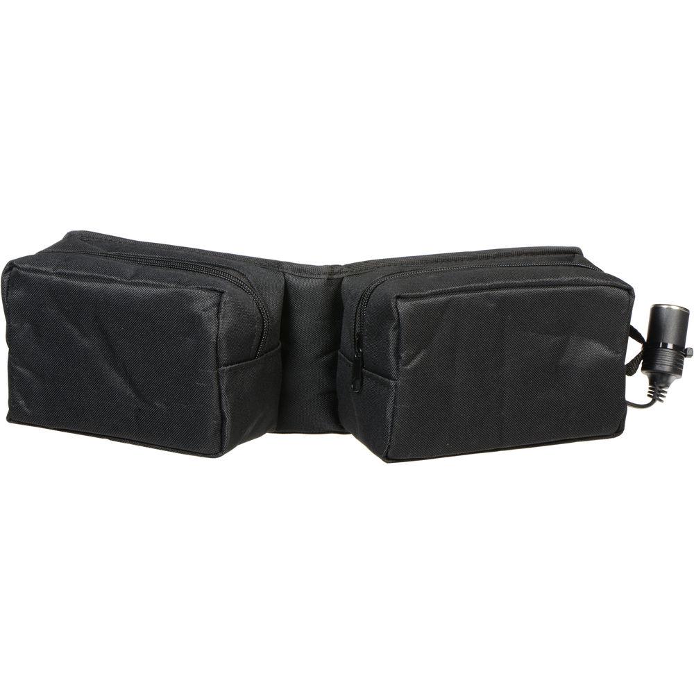 Bescor SLM-18NC Slimline, Starved Electrolyte Battery Belt Cigarette Connector, without Charger