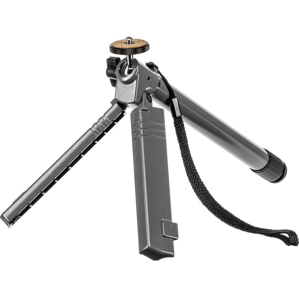 Hakuba H-MS10 Monopod & Tabletop Tripod - Titanium Gray