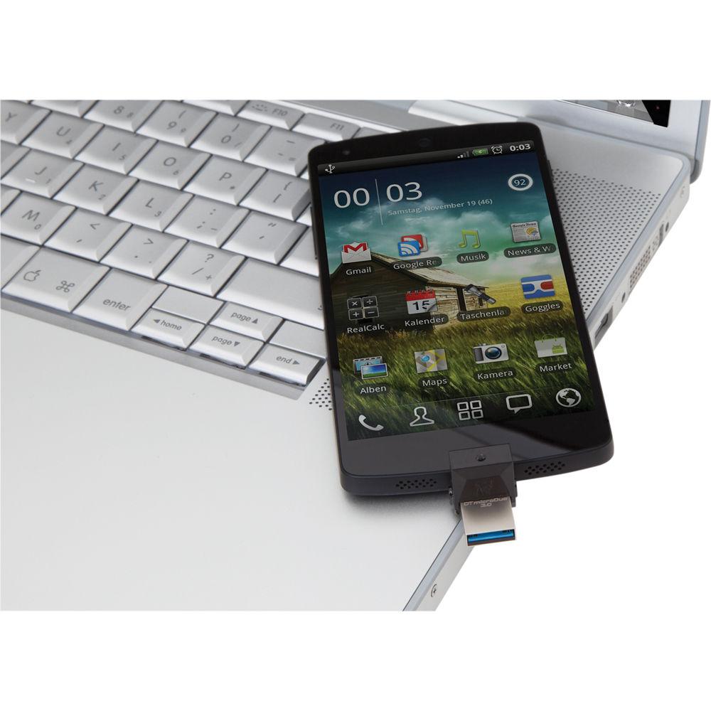 Kingston 64 DataTraveler microDuo USB 3.1 Gen 1 Flash Drive