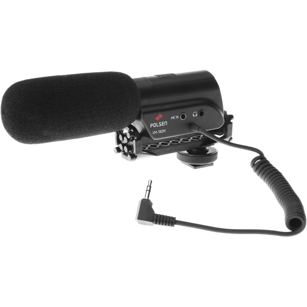 Polsen VM-180M DSLR Video Microphone