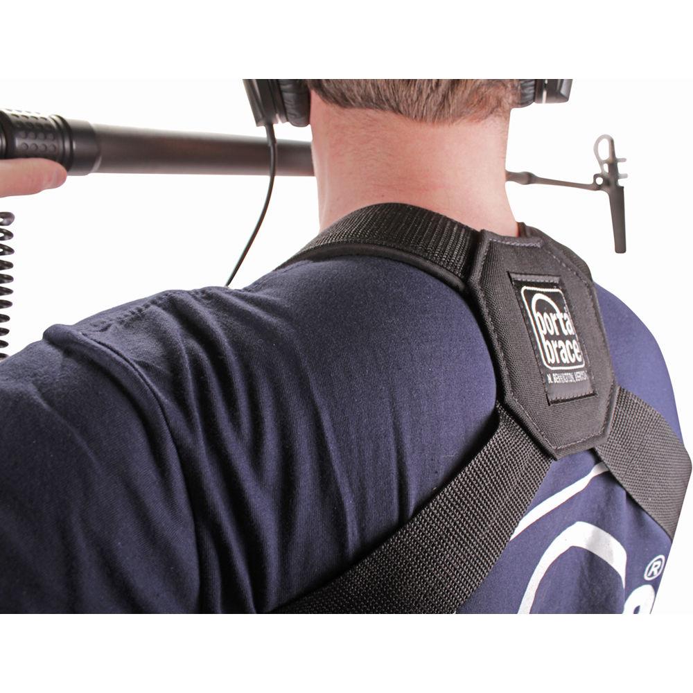 Porta Brace AH-2S Padded Audio Harness with Belt - for Audio Equipment Cases