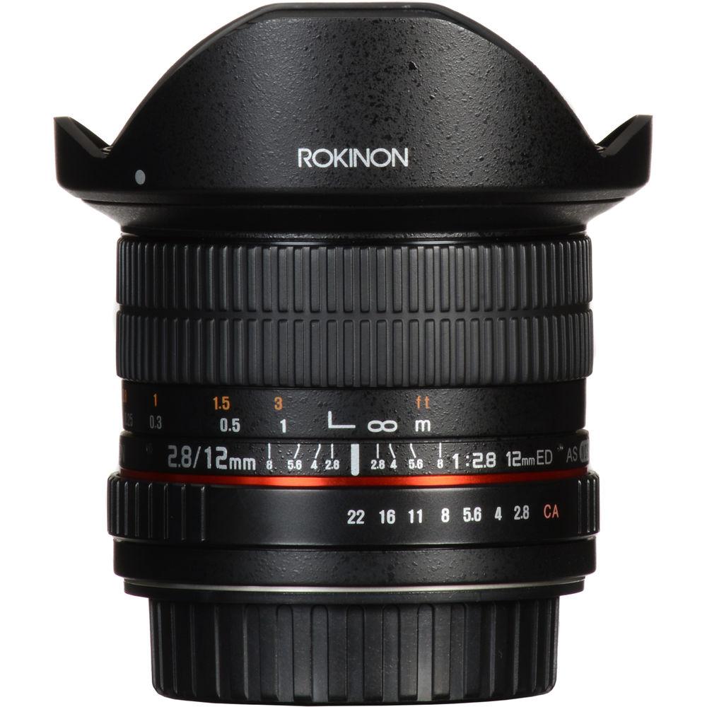 Rokinon 12mm f 2.8 ED AS IF NCS UMC Fisheye Lens for Canon EF Mount