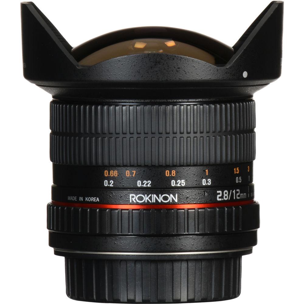 Rokinon 12mm f 2.8 ED AS IF NCS UMC Fisheye Lens for Nikon F Mount with AE Chip
