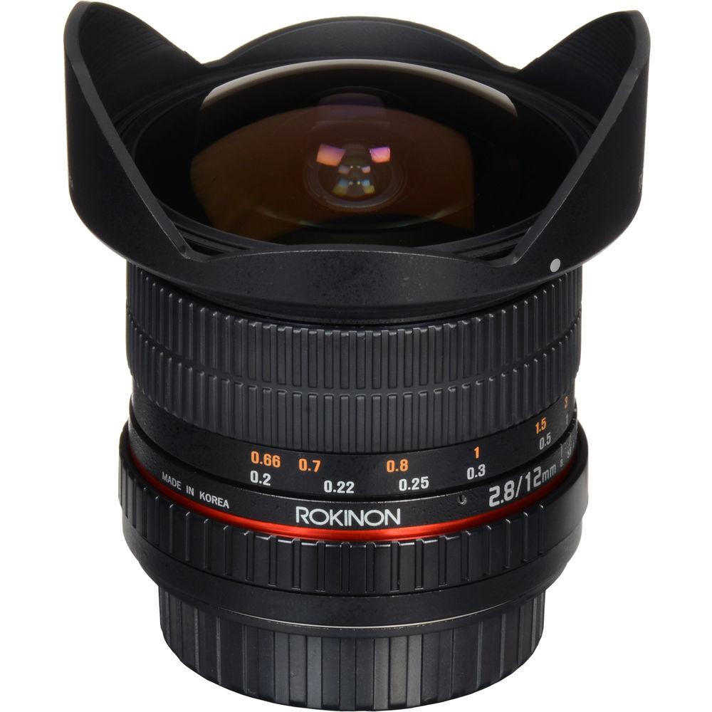 Rokinon 12mm f 2.8 ED AS IF NCS UMC Fisheye Lens for Nikon F Mount with AE Chip